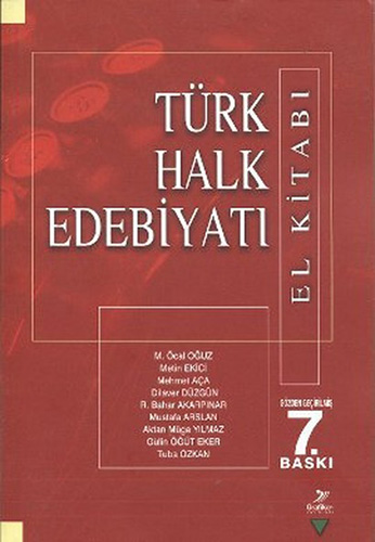 Türk Halk Edebiyatı El Kitabı Türk Halk Edebiyatı El Kitabı