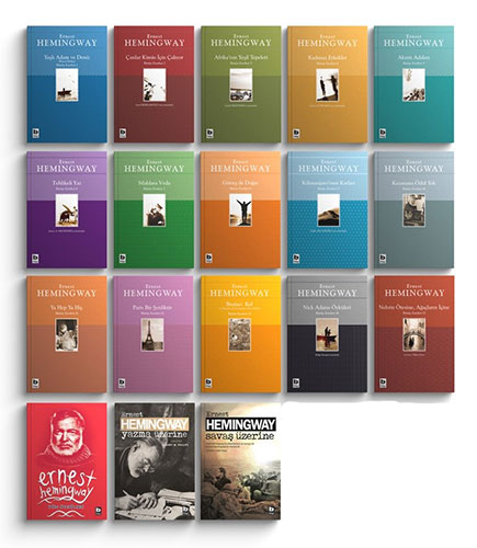 Ernest Hemingway Seti - 18 Kitap Takım