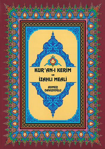 Kur'an-ı Kerim ve İzahlı Meali (Cami Boy) Ciltli