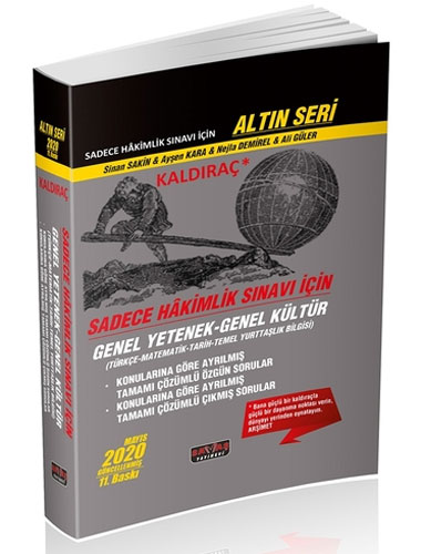 Kaldıraç - Sadece Hakimlik Sınavı İçin Genel Yetenek - Genel Kültür