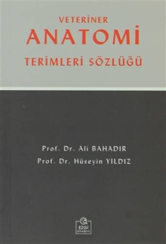 Veteriner Anatomi Terimleri Sözlüğü 