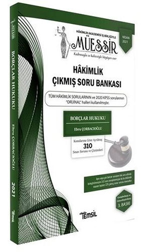 Müessir - Borçlar Hukuku - Adli-İdari Hakimlik Çıkmış Soru Bankası ve Çözümleri