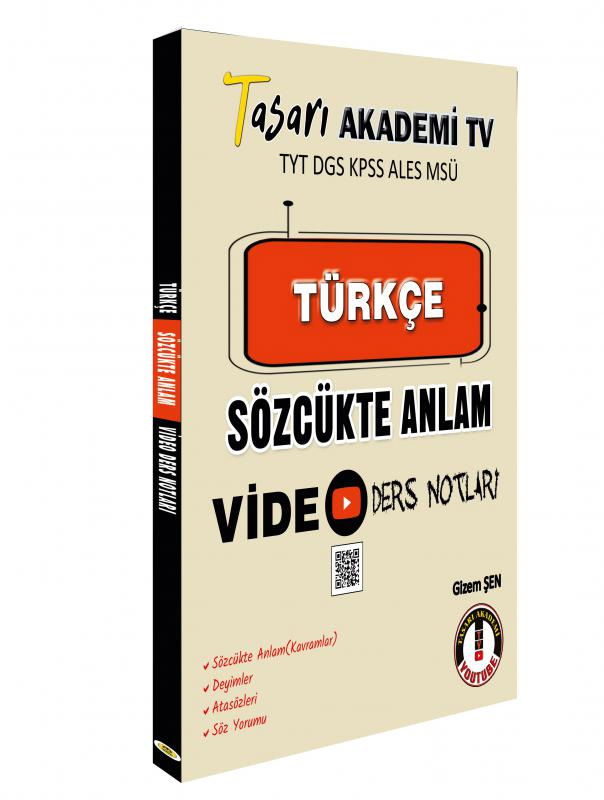 TYT DGS KPSS ALESS MSÜ Türkçe Sözlükte Anlam Ders Notları