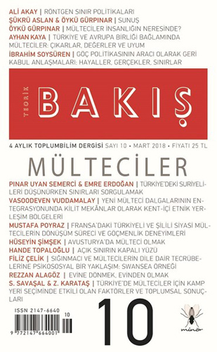 Teorik Bakış Dergisi Sayı 10 - Mülteciler