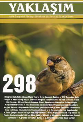 Yaklaşım Dergisi Sayı 298 Ekim 2017