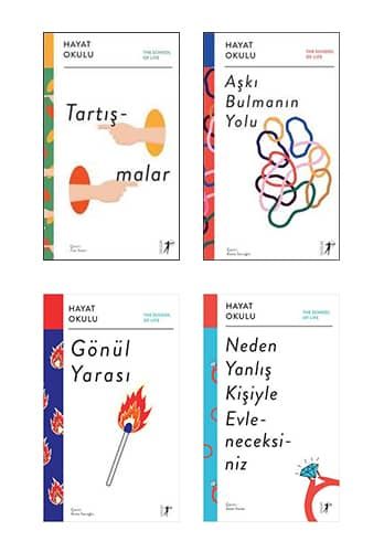 Hayat Okulu 4 Kitap Takım