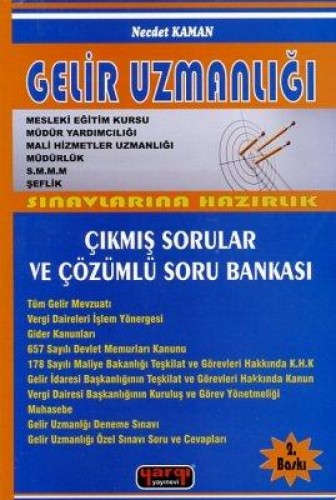 GELİR UZMANLIĞI ÇIK. SOR. VE ÇÖZ. SORU BAN. 