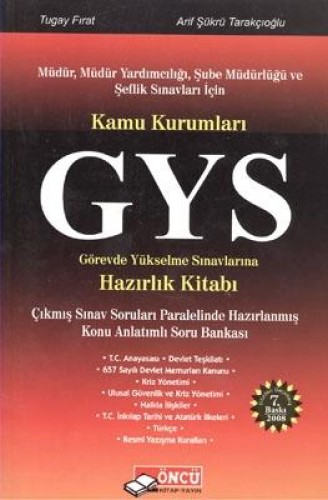 GYS HAZIRLIK KİTABI