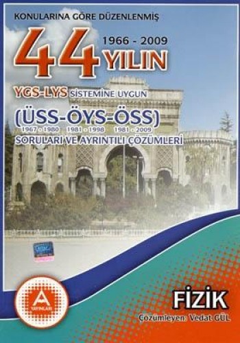 45 YIL YGS LYS FİZİK SORU VE ÇÖZÜMLERİ