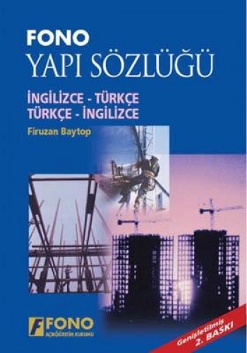 YAPI SÖZLÜĞÜ İNG.TÜRK.TÜRK.İNG.