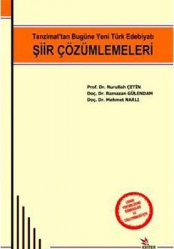ŞİİR ÇÖZÜMLEMELERİ