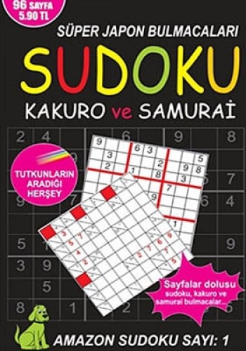 SUDOKU KAKURO VE SAMURAİ SÜPER JAPON BULM.