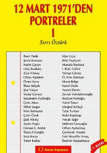 12 MART 1971'DEN PORTRELER 1