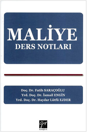 MALİYE DERS NOTLARI