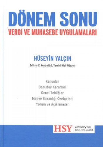 DÖNEM SONU VERGİ VE MUHASEBE UYG.