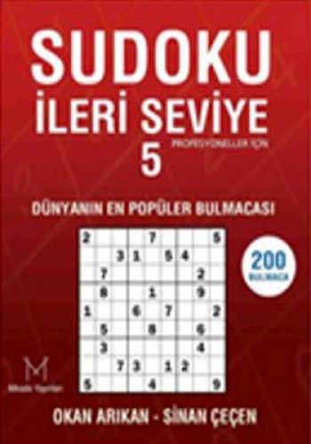 SUDOKU İLERİ SEVİYE 5